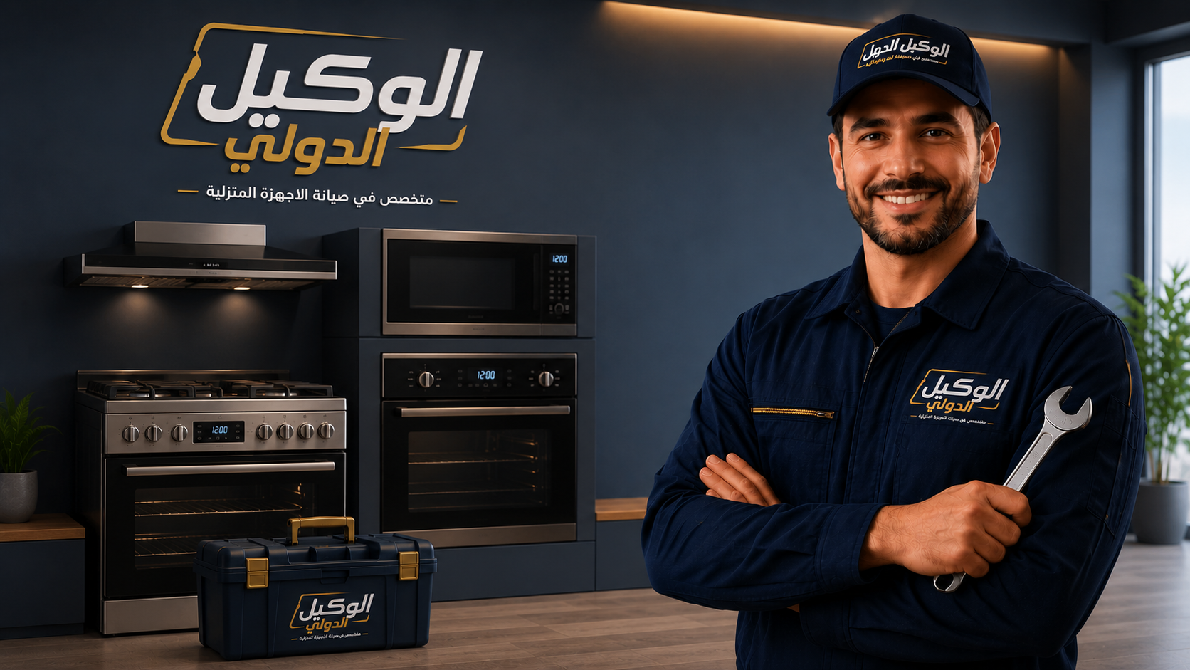 الوكيل الدولي لصيانة البوتاجازات والبلت ان والأفران