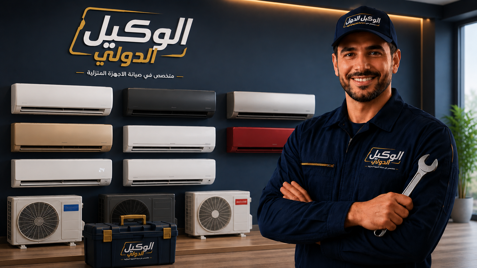 الوكيل الدولي لصيانة التكييفات المنزلية والمركزية
